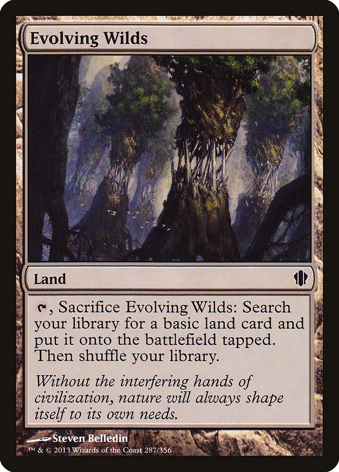 Evolving Wilds — Commander 2013 287/356