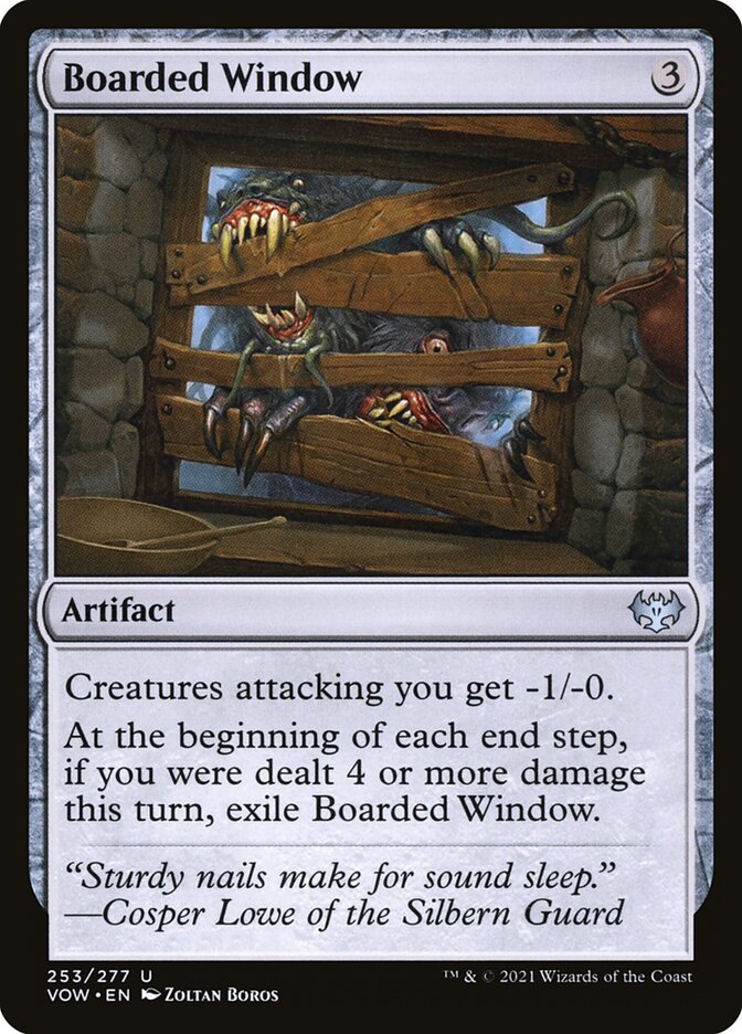 Boarded Window — Innistrad: Crimson Vow 253/423