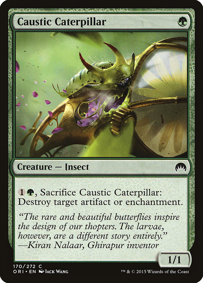 Caustic Caterpillar — Magic Origins 170/288
