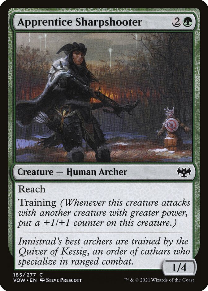 Apprentice Sharpshooter — Innistrad: Crimson Vow 185/423