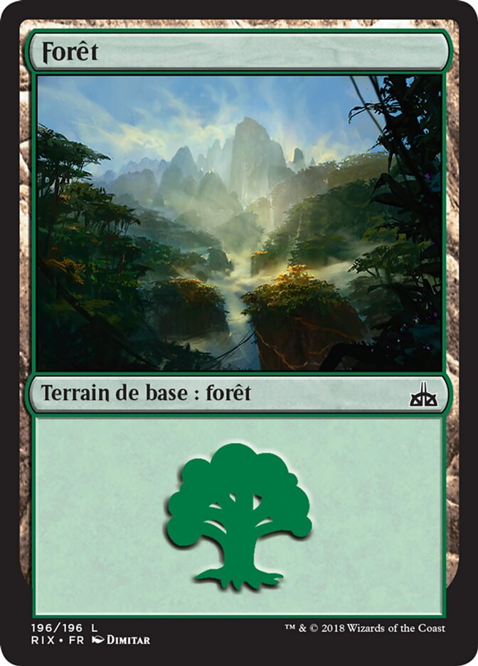 Forêt — Rivals of Ixalan 196/205