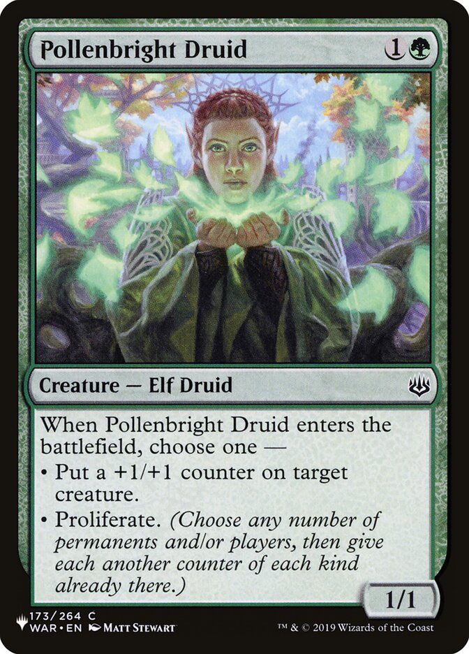 Pollenbright Druid — The List WAR-173/5581