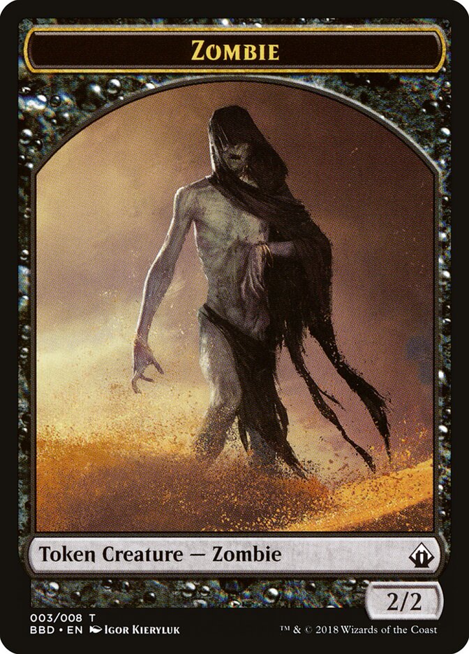 Zombie — Battlebond Tokens 3/8