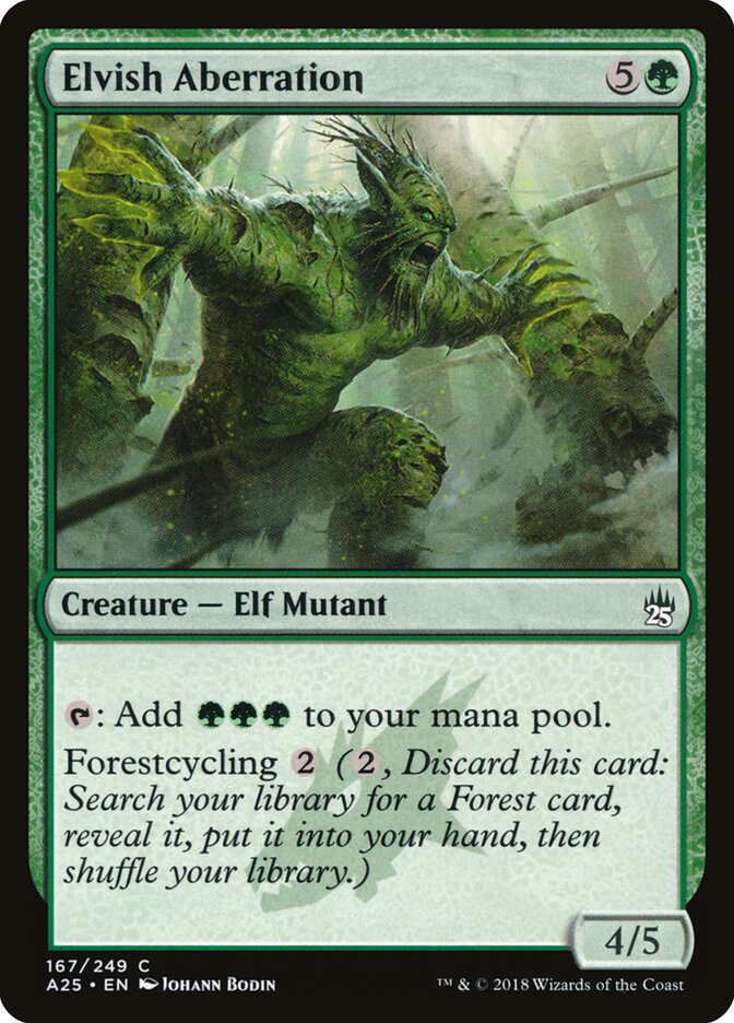 Elvish Aberration — Masters 25 167/249