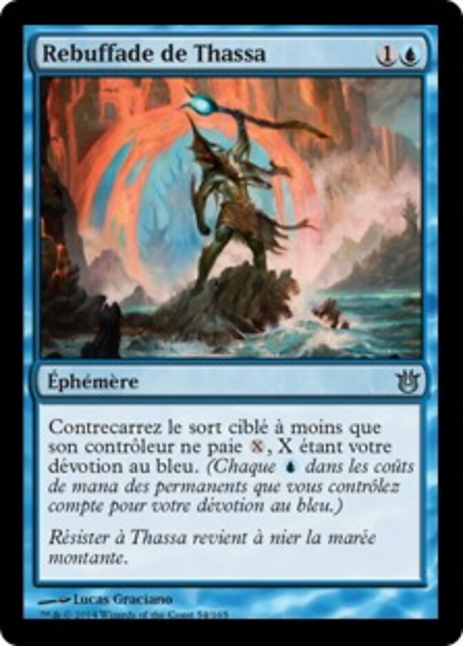 Rebuffade de Thassa — Born of the Gods 54/165