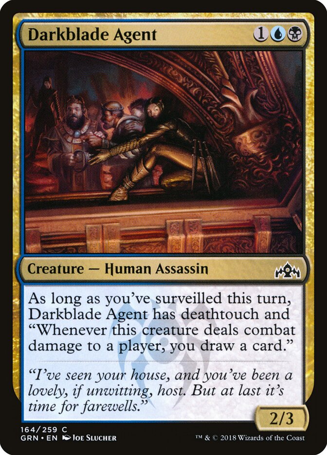 Darkblade Agent — Guilds of Ravnica 164/273