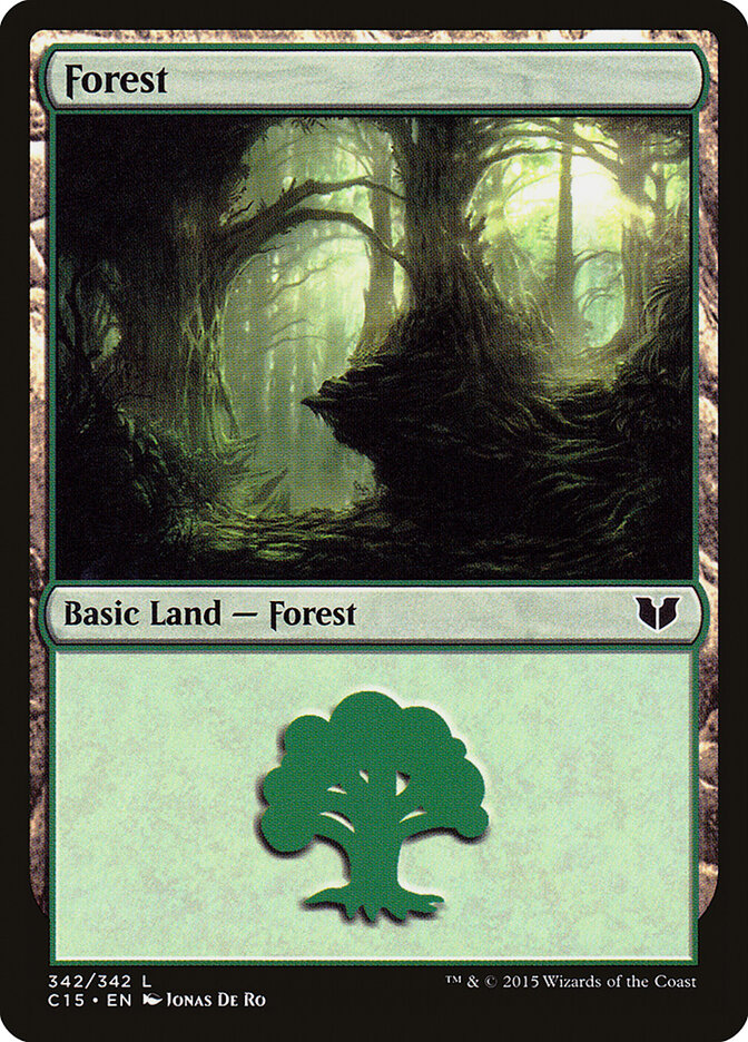 Forest — Commander 2015 342/342