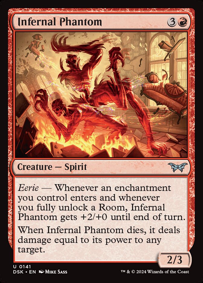 Infernal Phantom — Duskmourn: House of Horror 141/419