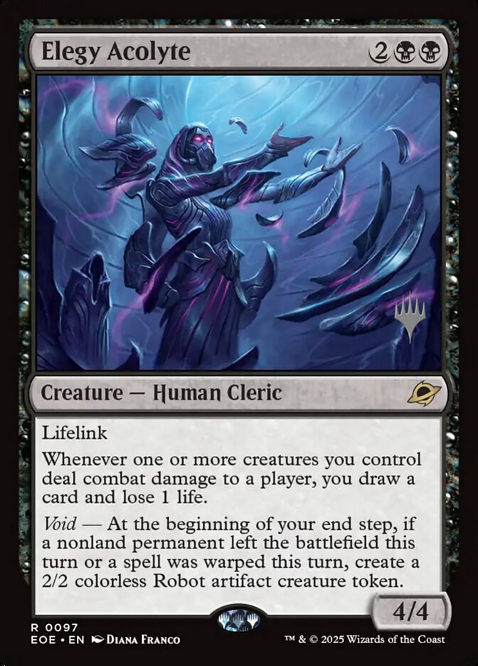 Elegy Acolyte — Edge of Eternities Promos 97p/160