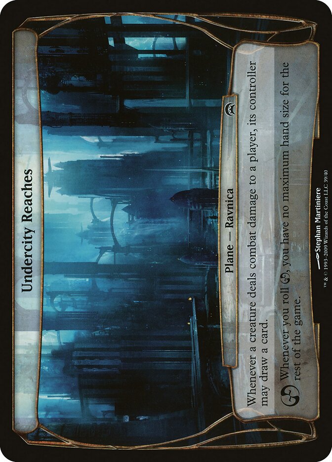 Undercity Reaches — Planechase Planes 39/40