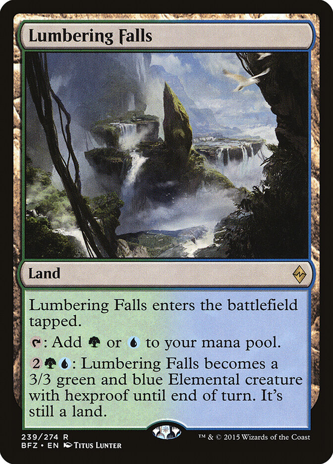 Lumbering Falls — Battle for Zendikar 239/299
