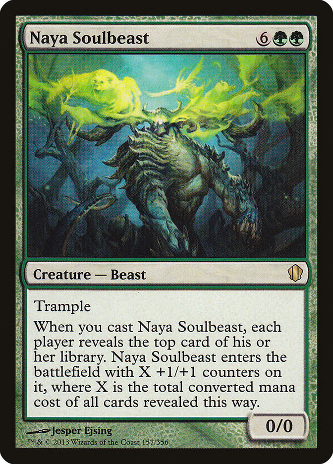 Naya Soulbeast — Commander 2013 157/356