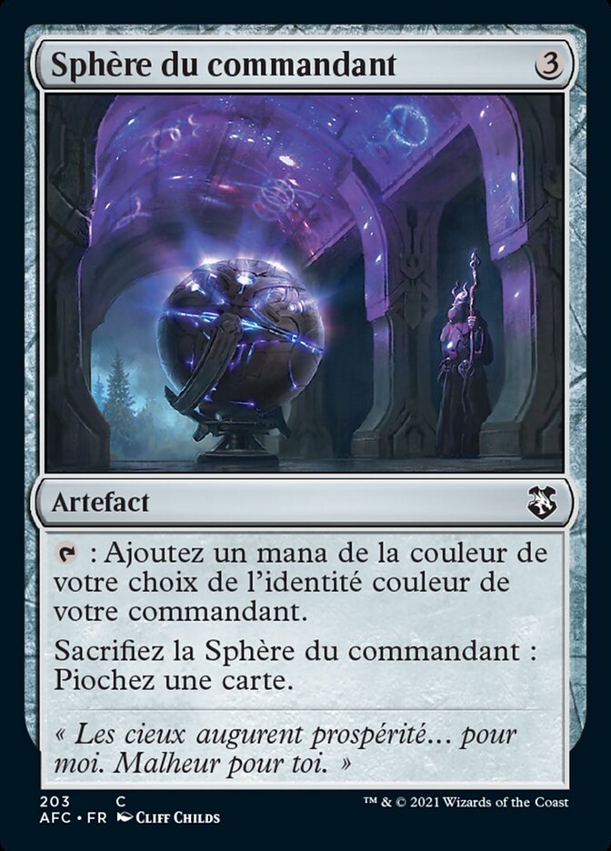 Sphère du commandant — Forgotten Realms Commander 203/331