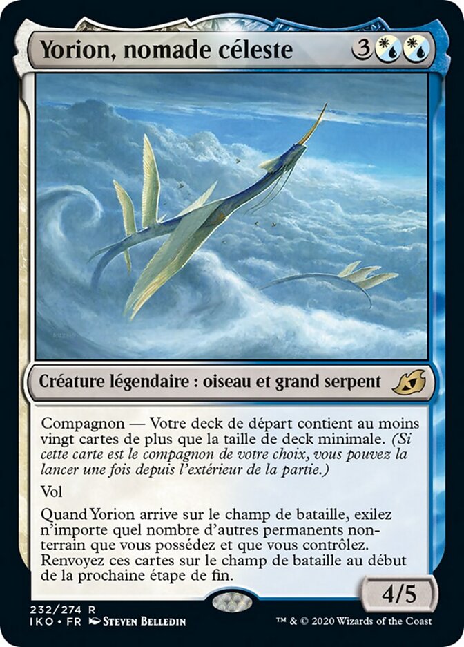 Yorion, nomade céleste — Ikoria: Lair of Behemoths 232/388