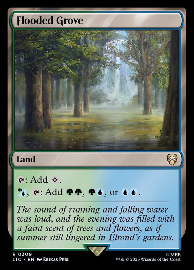 Flooded Grove — Tales of Middle-earth Commander 309/591