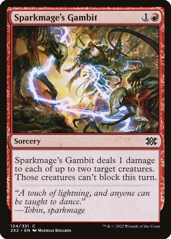 Sparkmage's Gambit — Double Masters 2022 124/579