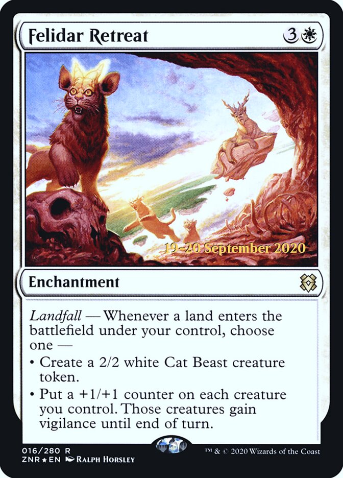 Felidar Retreat — Zendikar Rising Promos 16s/153