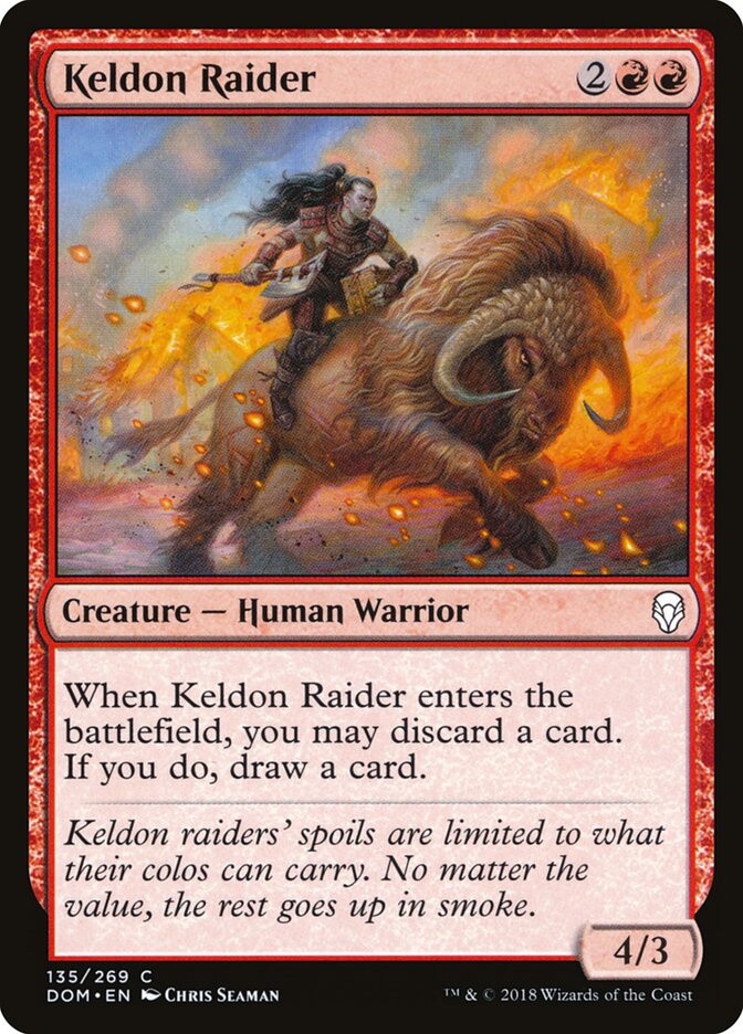 Keldon Raider — Dominaria 135/280