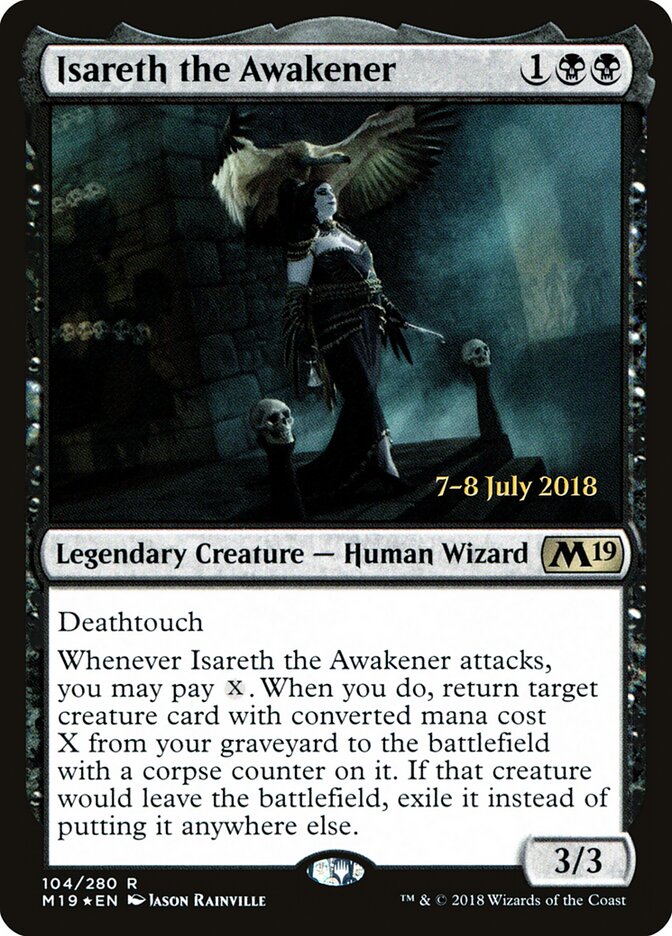 Isareth the Awakener — Core Set 2019 Promos 104s/95