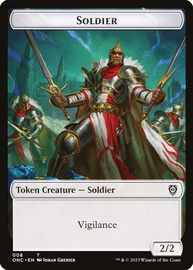 Soldier — Phyrexia: All Will Be One Commander Tokens 8/23