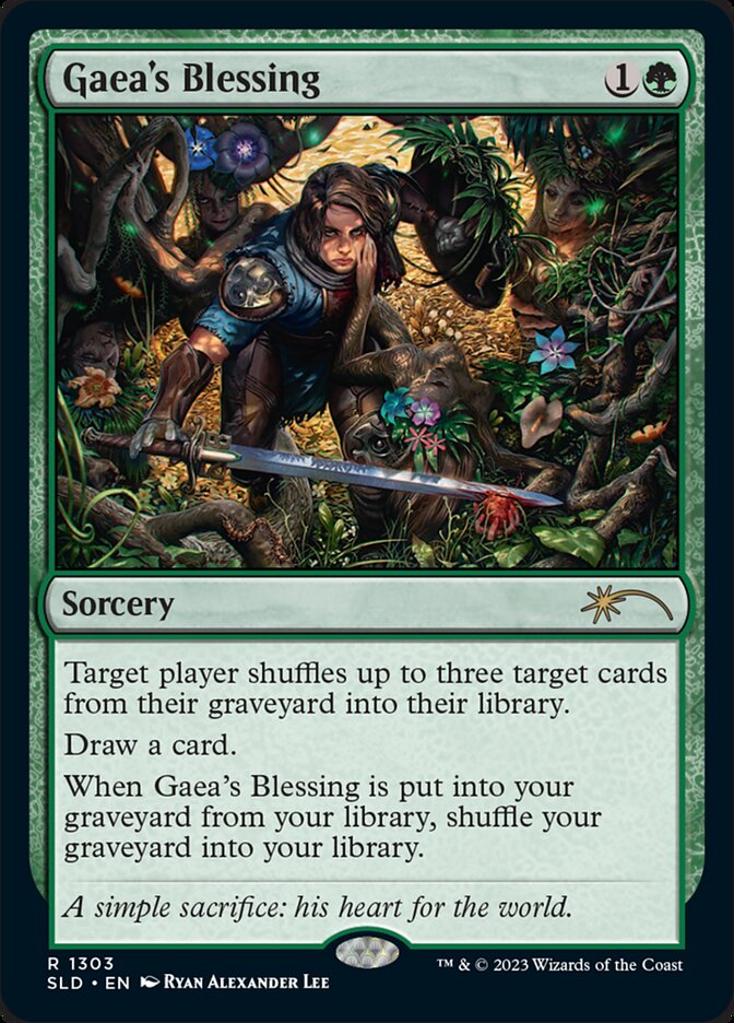 Gaea's Blessing — Secret Lair Drop 1303/2754