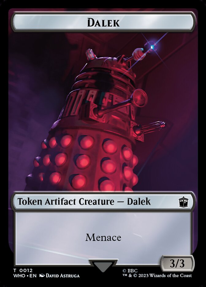Dalek — Doctor Who Tokens 12/64