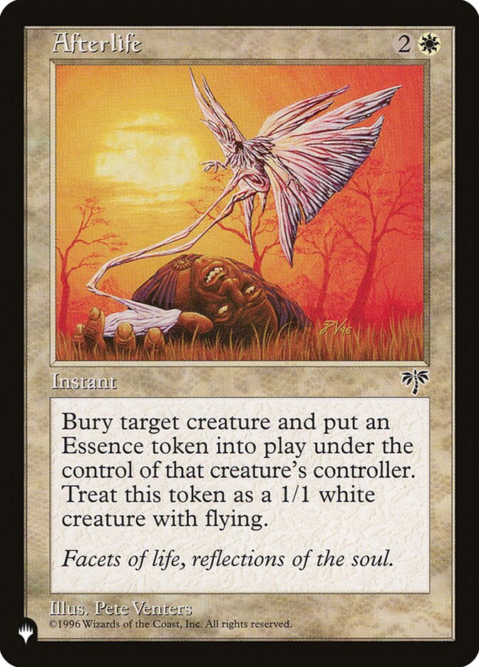Afterlife — The List MIR-1/5581