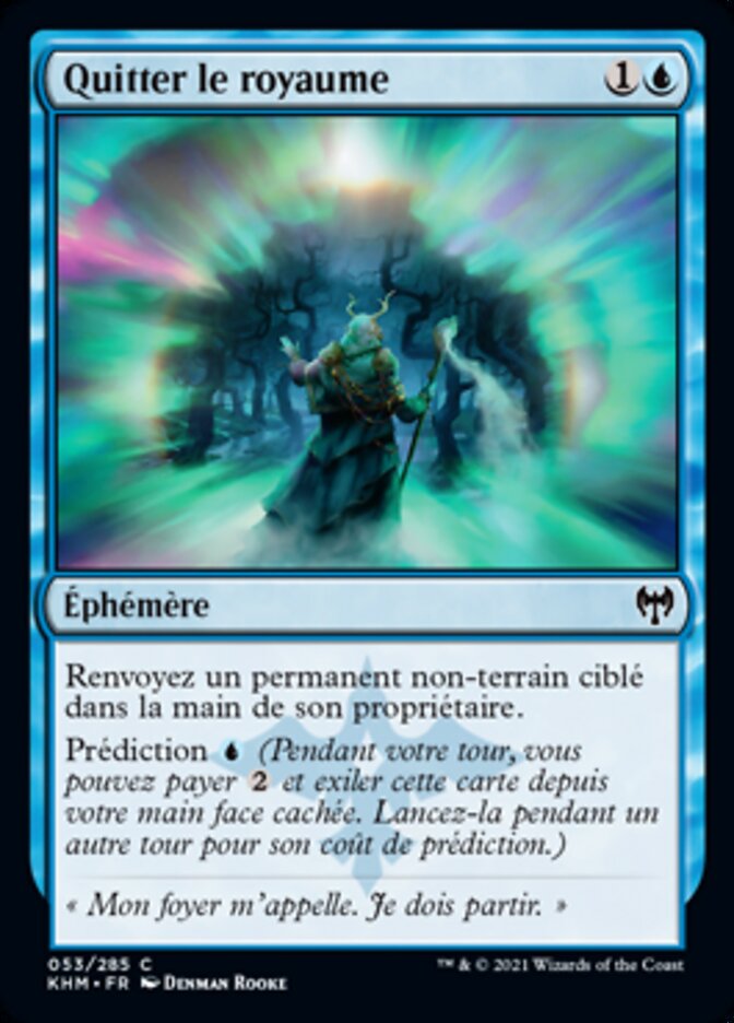 Quitter le royaume — Kaldheim 53/425