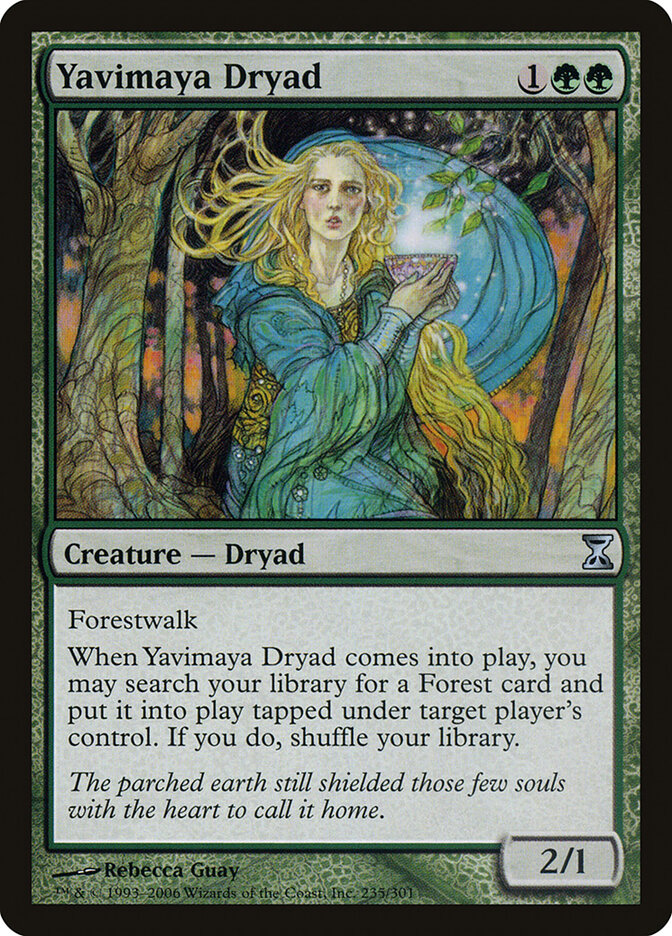 Yavimaya Dryad — Time Spiral 235/301