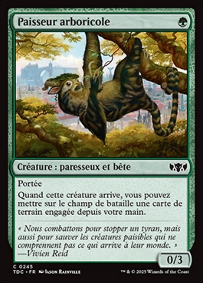 Paisseur arboricole — Tarkir: Dragonstorm Commander 245/413