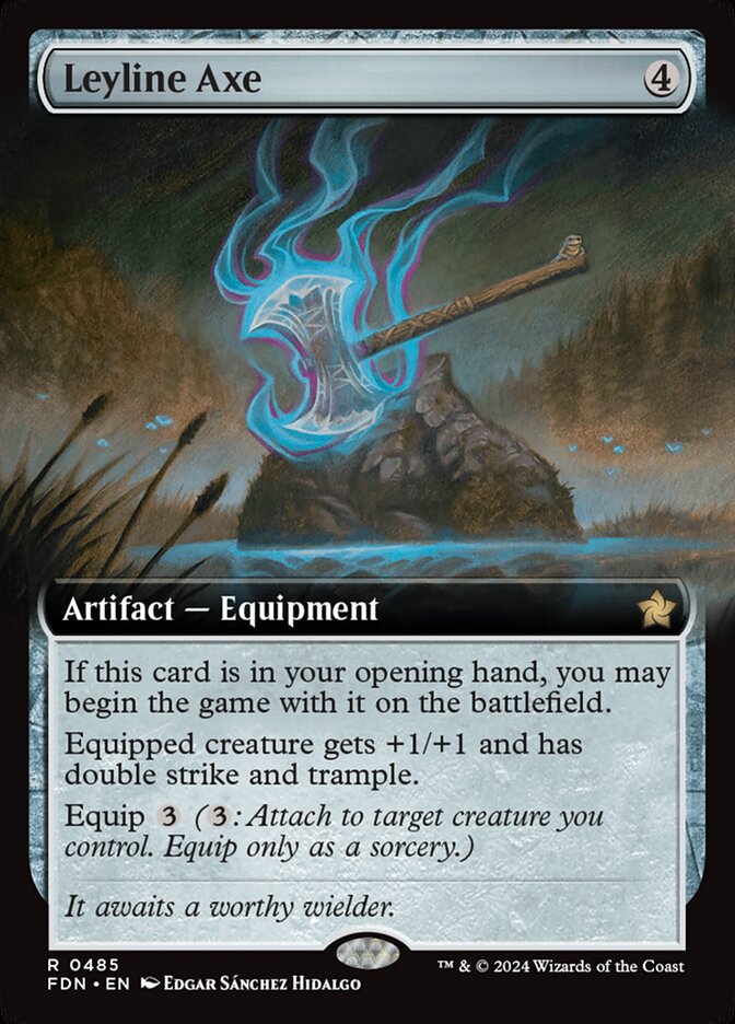 Leyline Axe — Foundations 485/771