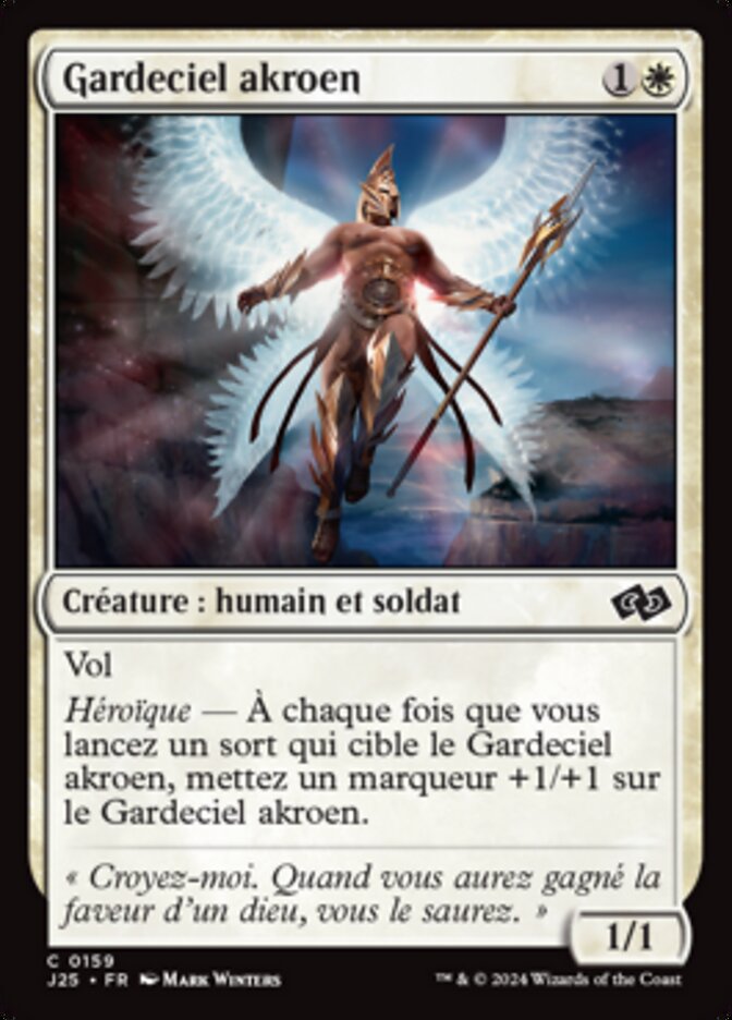Gardeciel akroen — Foundations Jumpstart 159/779