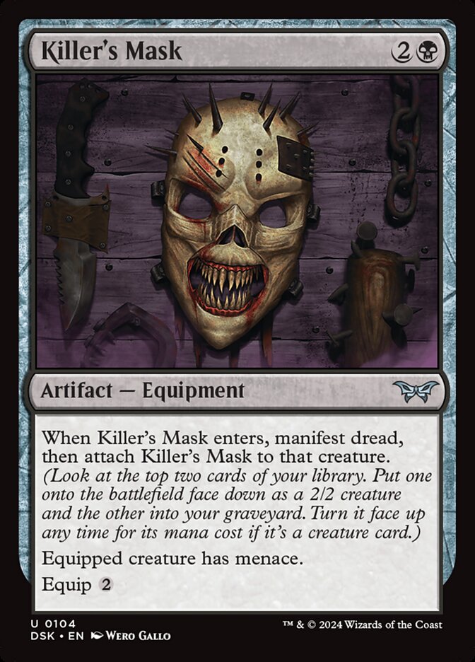 Killer's Mask — Duskmourn: House of Horror 104/419