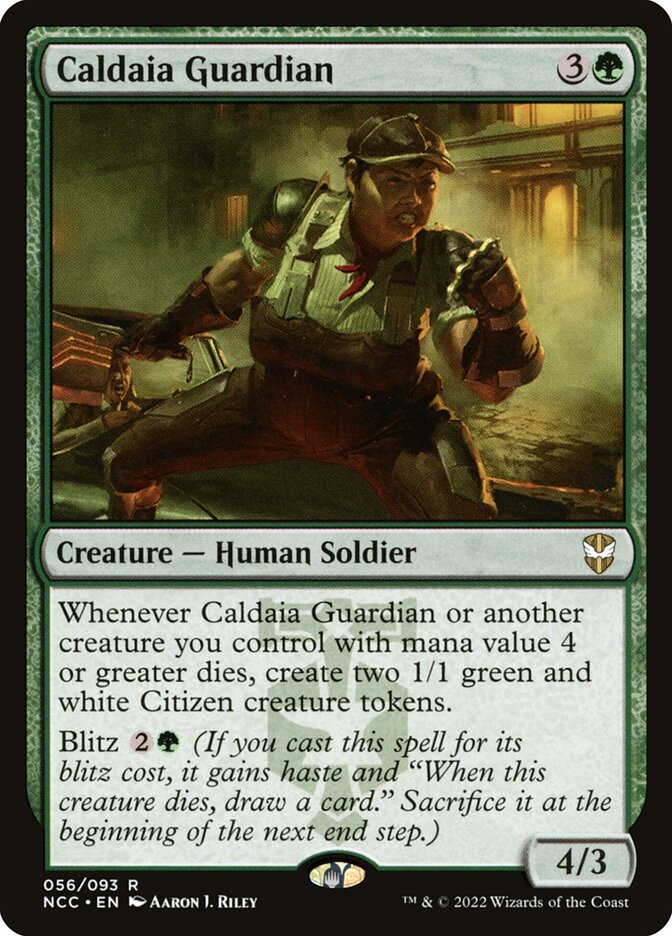 Caldaia Guardian — New Capenna Commander 56/447