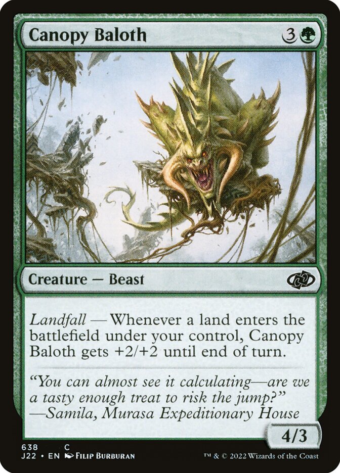 Canopy Baloth — Jumpstart 2022 638/835
