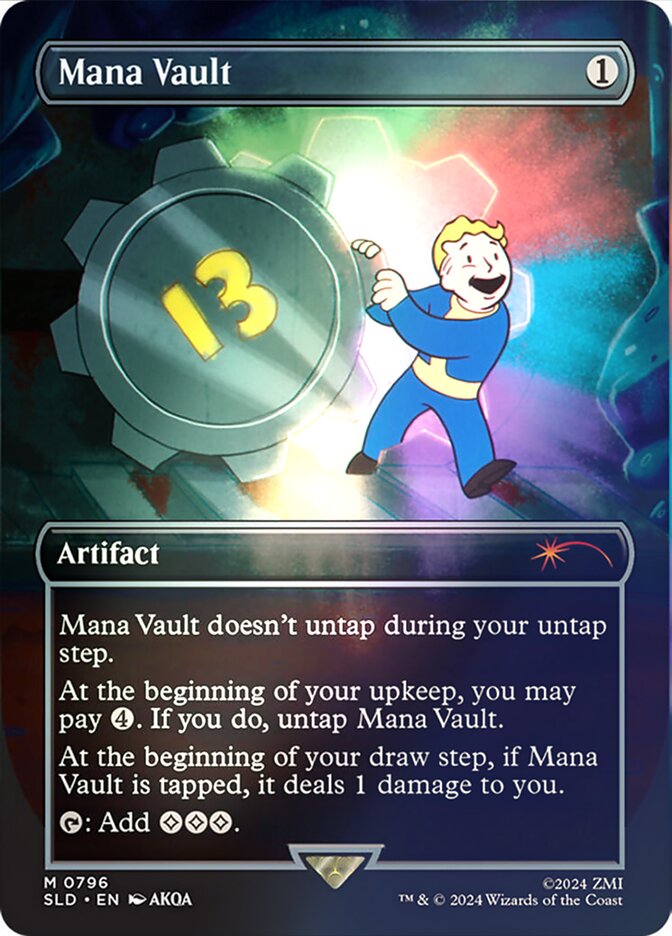Mana Vault — Secret Lair Drop 796★/2754