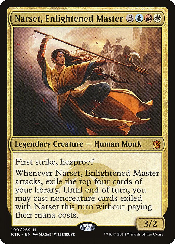 Narset, Enlightened Master — Khans of Tarkir 190/293
