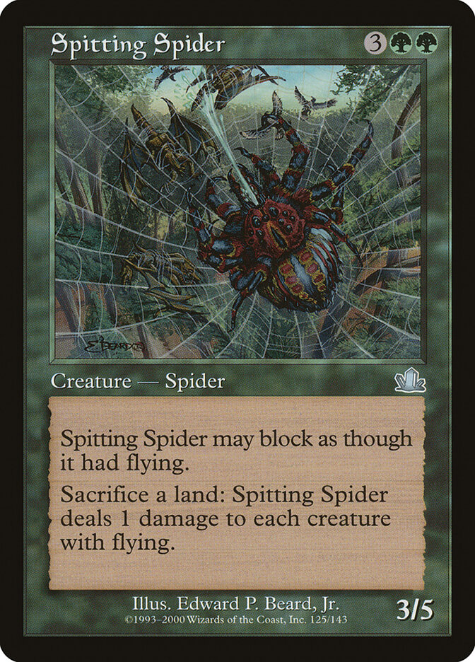 Spitting Spider — Prophecy 125/144