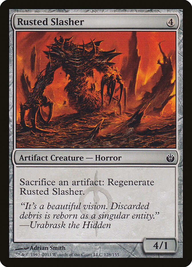 Rusted Slasher — Mirrodin Besieged 128/155