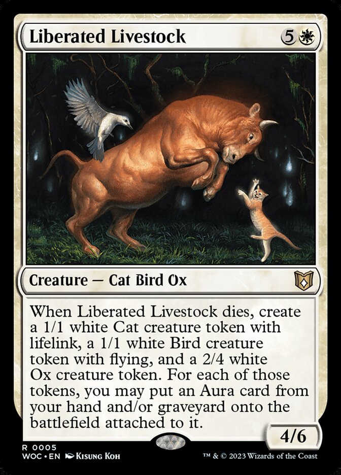 Liberated Livestock — Wilds of Eldraine Commander 5/173
