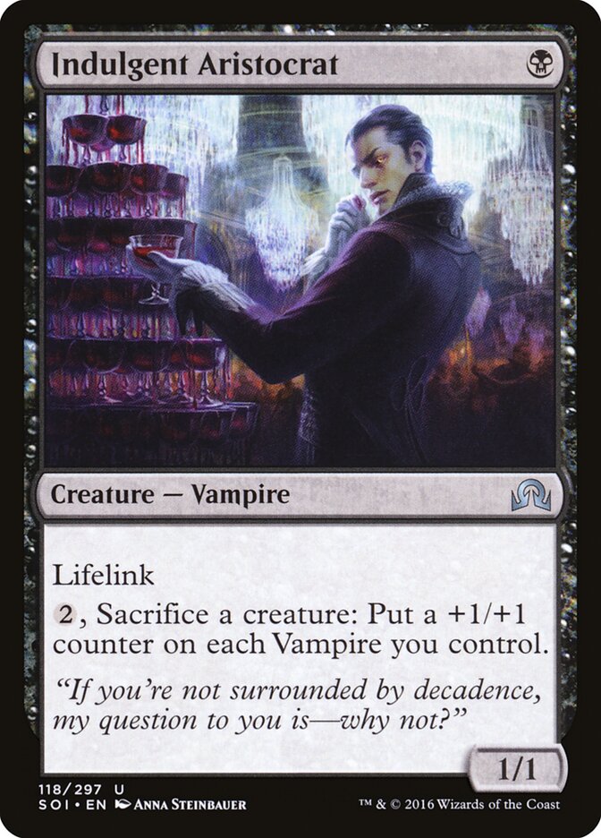 Indulgent Aristocrat — Shadows over Innistrad 118/297