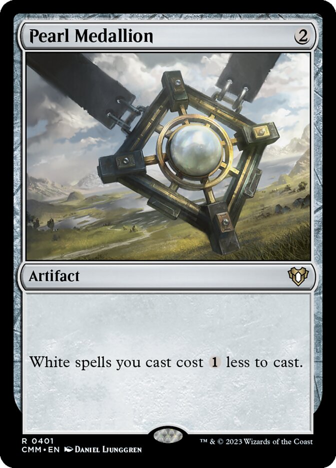 Pearl Medallion — Commander Masters 401/1067