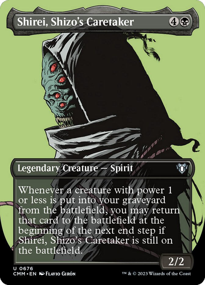 Shirei, Shizo's Caretaker — Commander Masters 676/1067
