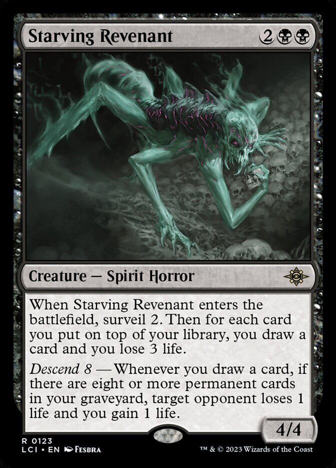 Starving Revenant — The Lost Caverns of Ixalan 123/416