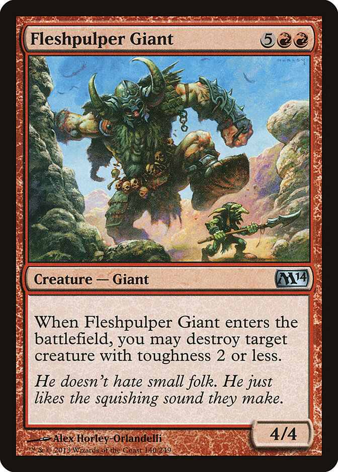 Fleshpulper Giant — Magic 2014 140/249