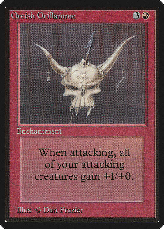 Orcish Oriflamme — Limited Edition Beta 167/302