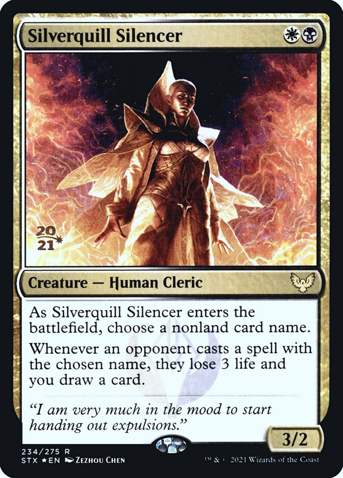 Silverquill Silencer — Strixhaven: School of Mages Promos 234s/164