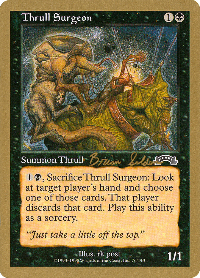 Thrull Surgeon — World Championship Decks 1998 bs76/117
