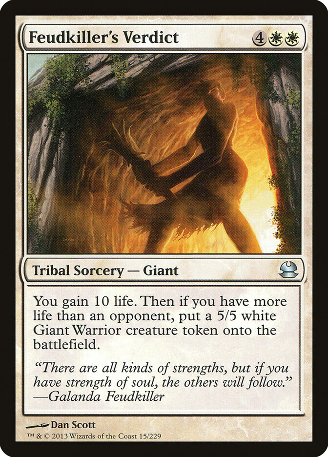 Feudkiller's Verdict — Modern Masters 15/229