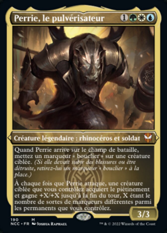 Perrie, le pulvérisateur — New Capenna Commander 190/447